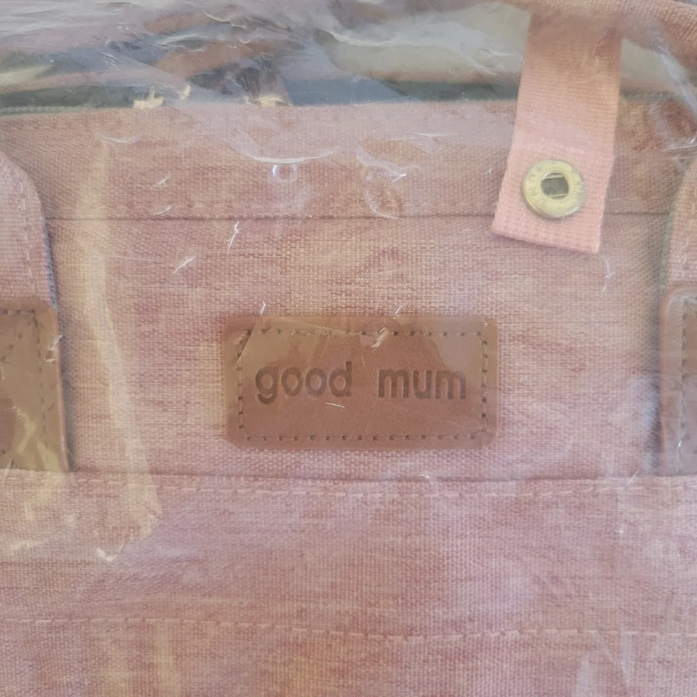 NWT GOOD MUM Pink Diaper Bag